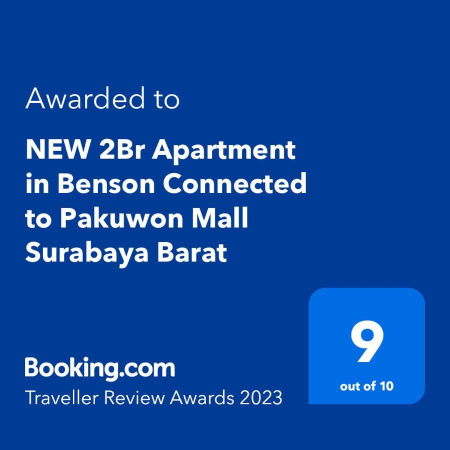 New 2Br Apartment In Benson Connected To Pakuwon Mall Surabaya Barat ภายนอก รูปภาพ